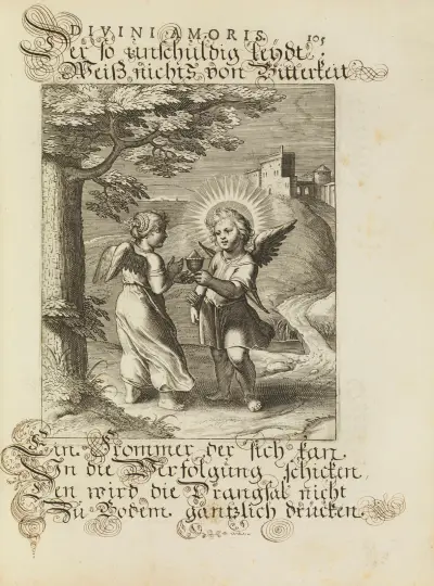 Amoris divini emblemata Pl.50 von Otto van Veen