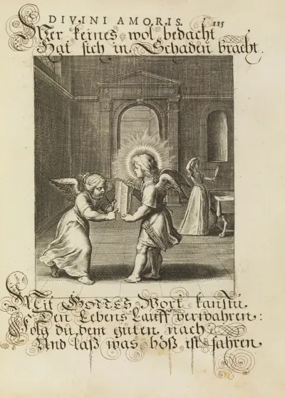 Amoris divini emblemata Pl.55 av Otto van Veen