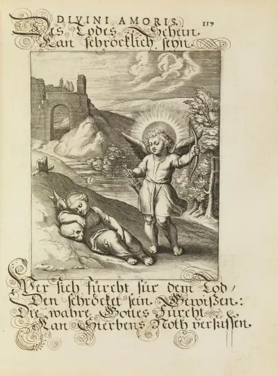 Amoris divini emblemata Pl.56 av Otto van Veen