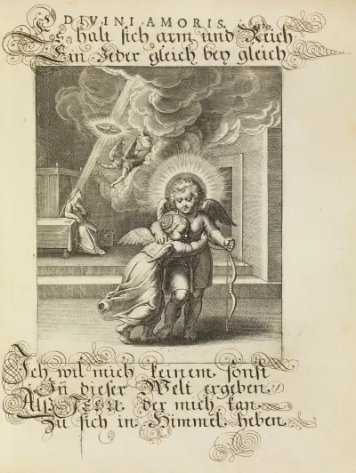 Amoris divini emblemata Pl.57 av Otto van Veen
