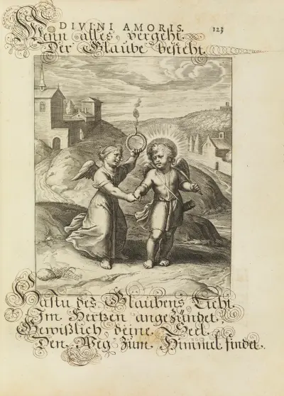 Amoris divini emblemata Pl.59 av Otto van Veen