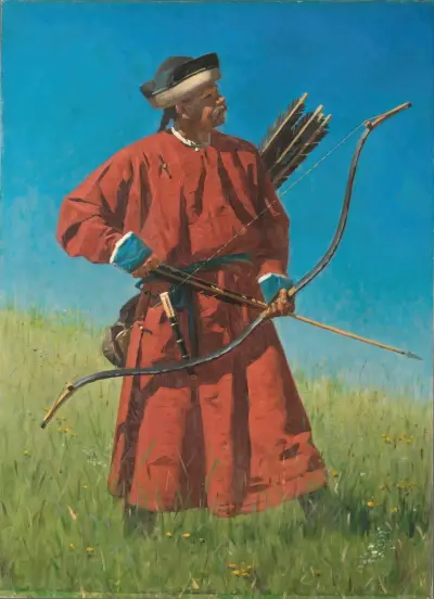 Bucharský voják, Vasily Vereshchagin