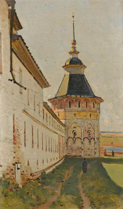 Monastery Tower av Vasily Vereshchagin