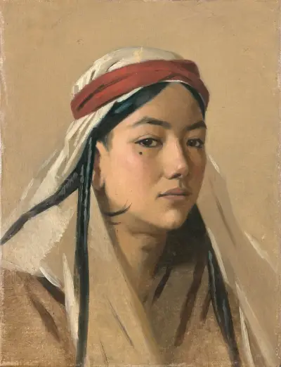 Portrait of Bachi av Vasily Vereshchagin