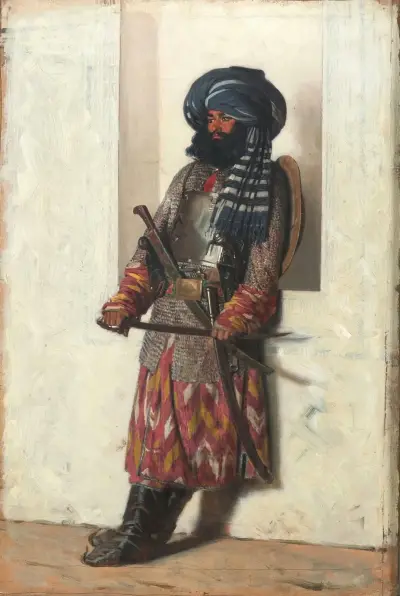 Die Sicherheitskräfte Afghanistans von Vasily Vereshchagin