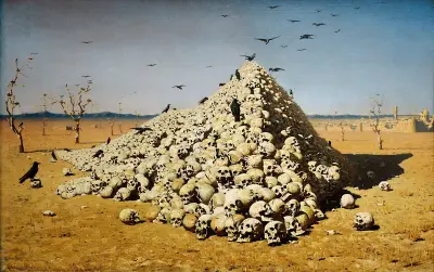 The Apotheosis of War av Vasily Vereshchagin