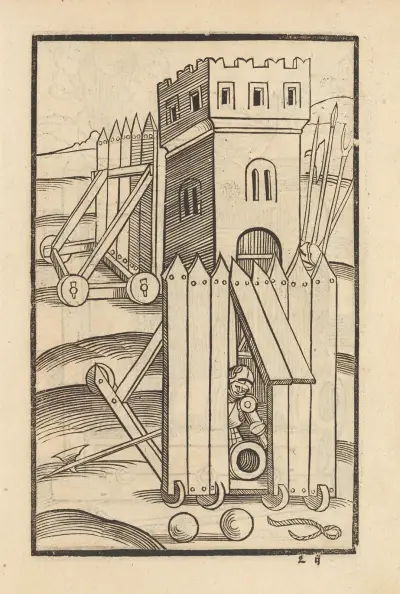 Vier Bücher der Ritterschafft Pl.008 av Flavius Vegetius Renatus