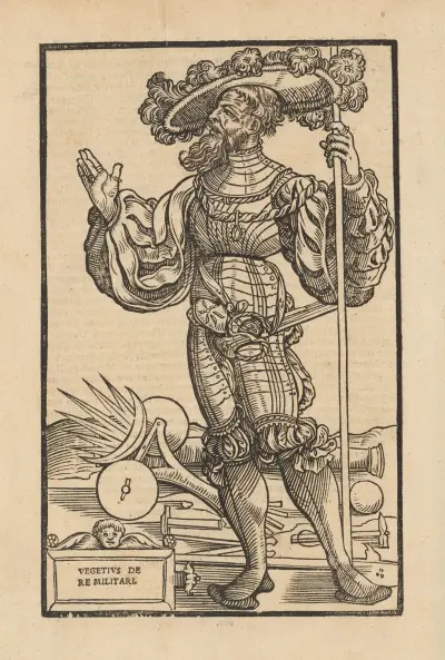 Vier Bücher der Ritterschafft Pl.009 av Flavius Vegetius Renatus