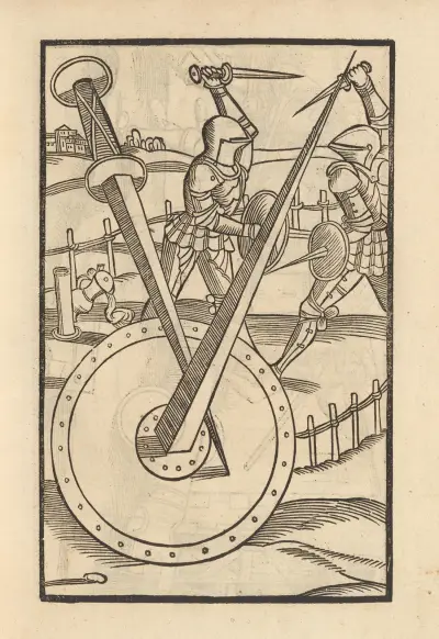 Vier Bücher der Ritterschafft Pl.018 av Flavius Vegetius Renatus