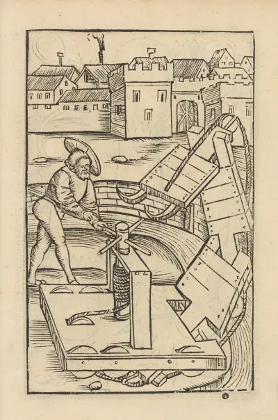 Vier Bücher der Ritterschafft Pl.023 av Flavius Vegetius Renatus