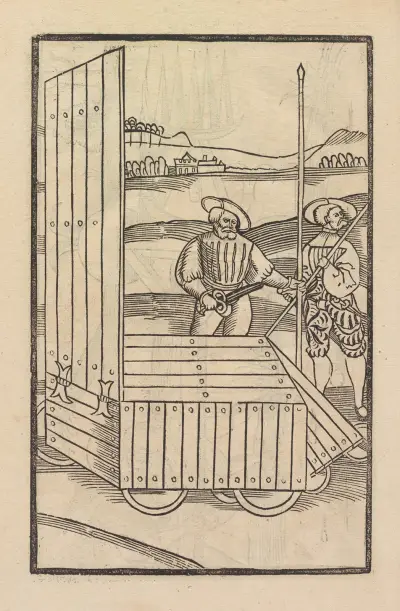 Vier Bücher der Ritterschafft Pl.069 av Flavius Vegetius Renatus