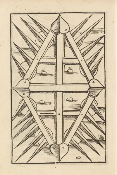 Fyra böcker om ridderskapet, plansch 71 av Flavius Vegetius Renatus