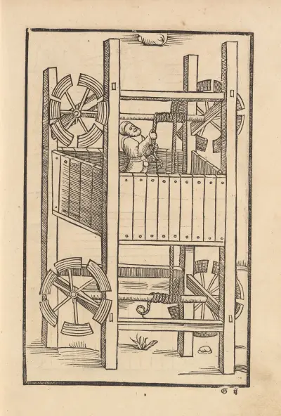 Fyra böcker om ridderskapet, plansch 072 av Flavius Vegetius Renatus
