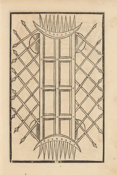 Fyra böcker om ridderskapet, plansch 077 av Flavius Vegetius Renatus
