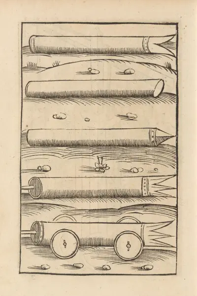 Fyra böcker om ridderskapet, plansch 085 av Flavius Vegetius Renatus