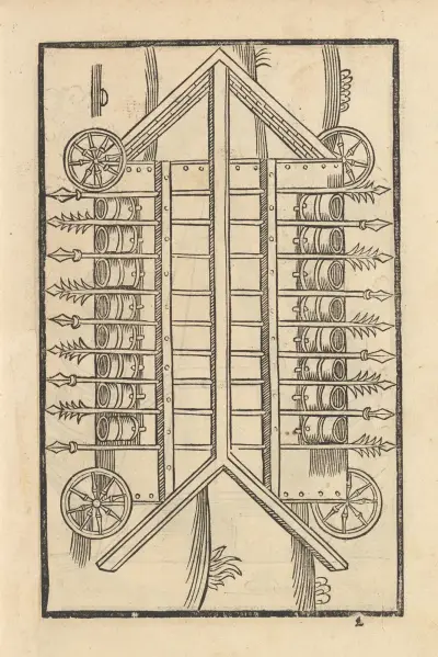 Vier Bücher der Ritterschafft Pl.094 av Flavius Vegetius Renatus