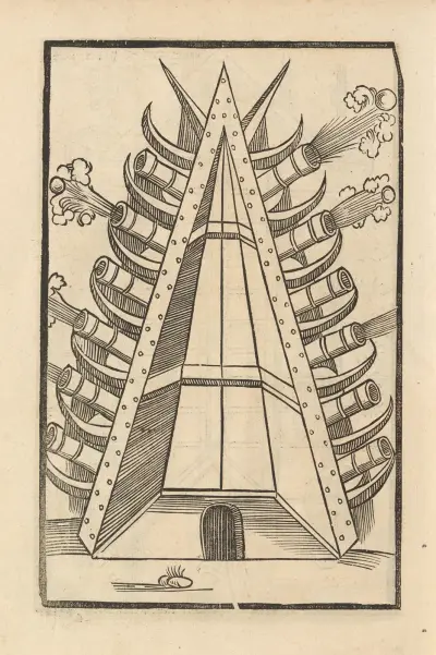 Vier Bücher der Ritterschafft Pl.095 av Flavius Vegetius Renatus