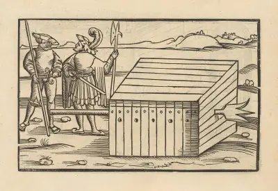 Vier Bücher der Ritterschafft Pl.096 av Flavius Vegetius Renatus