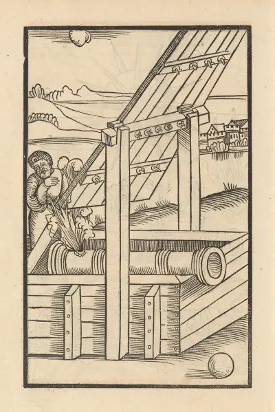 Vier Bücher der Ritterschafft Pl.100 av Flavius Vegetius Renatus