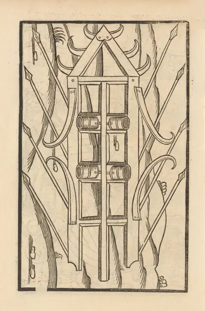 Vier Bücher der Ritterschafft Pl.102 av Flavius Vegetius Renatus