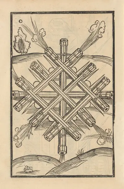 Vier Bücher der Ritterschafft Pl.104 av Flavius Vegetius Renatus