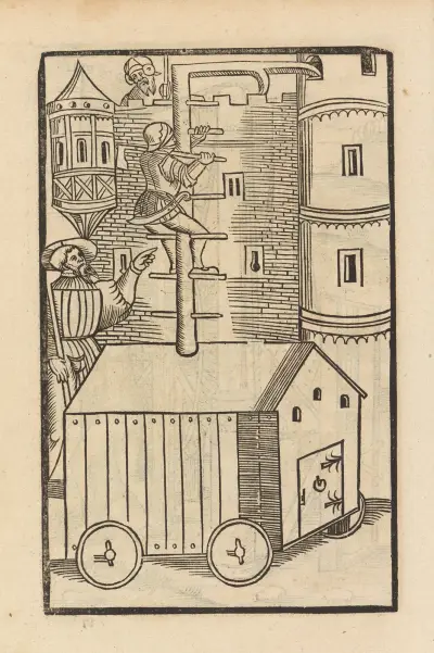 Vier Bücher der Ritterschafft Pl.108 av Flavius Vegetius Renatus