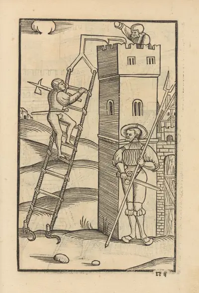 Vier Bücher der Ritterschafft Pl.109 av Flavius Vegetius Renatus
