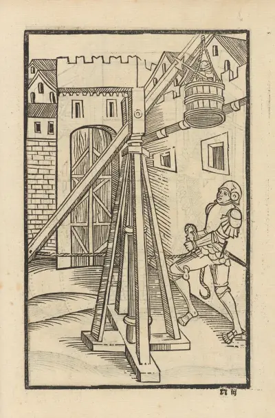Vier Bücher der Ritterschafft Pl.111 av Flavius Vegetius Renatus