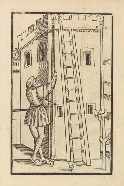 Vier Bücher der Ritterschafft Pl.113 av Flavius Vegetius Renatus