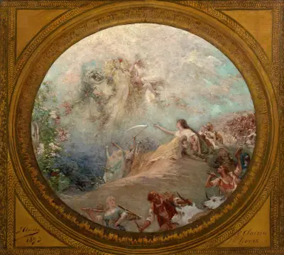 L’Eté av Georges Jules Victor Clairin
