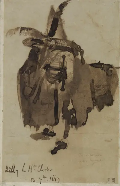 Disparecer sobre capa y sombrero av Victor Hugo
