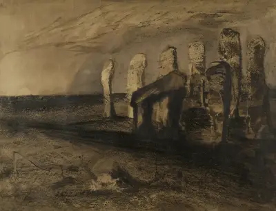 Dolmen et menhirs av Victor Hugo