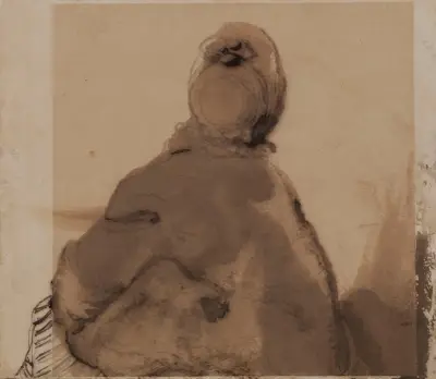 Kvinna sedd från ryggen av Victor Hugo