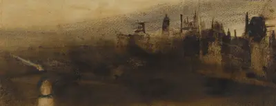 Flod (La Nahe) av Victor Hugo