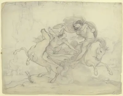 Abduction of a princess av Victor Müller