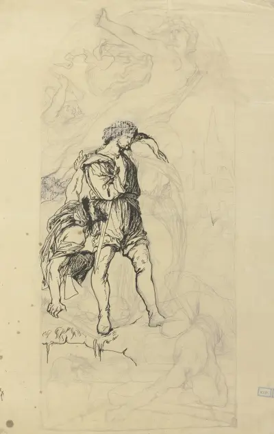 Charles and Amalie av Victor Müller