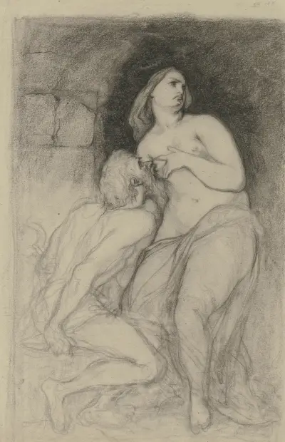 Cimon and Pero av Victor Müller
