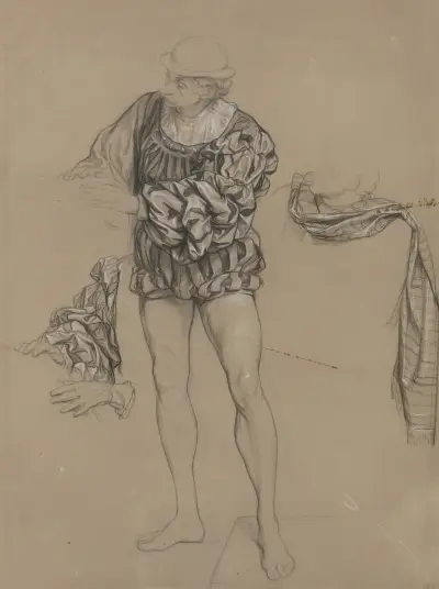 Horatio aus ‘Hamlet und Horatio’ av Victor Müller