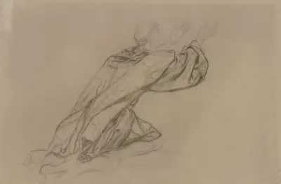 Leontes som ser Hermiones staty av Victor Müller
