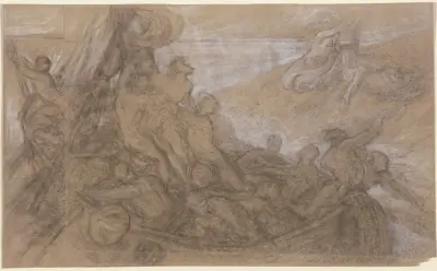 Odysseus och sirenerna av Victor Müller
