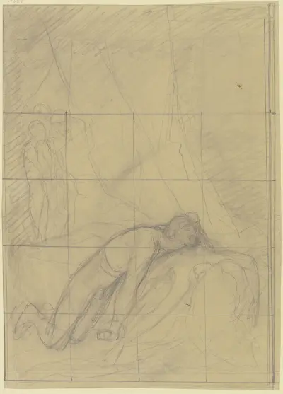 Othello och den mördade Desdemona av Victor Müller