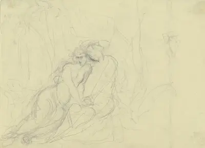 Titania och Bottom av Victor Müller