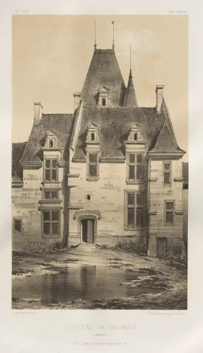 Schloss Baumais (Calvados) von Victor Petit