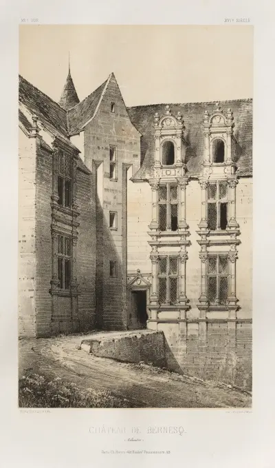 Schloss Bernesq (Calvados) von Victor Petit