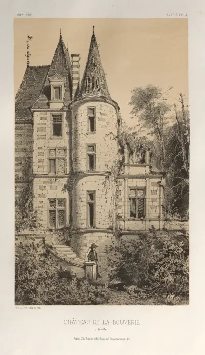 Chateau De La Bouverie (Sarthe) av Victor Petit
