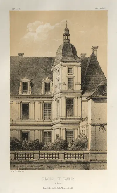 Château De Tanlay (Yonne) av Victor Petit