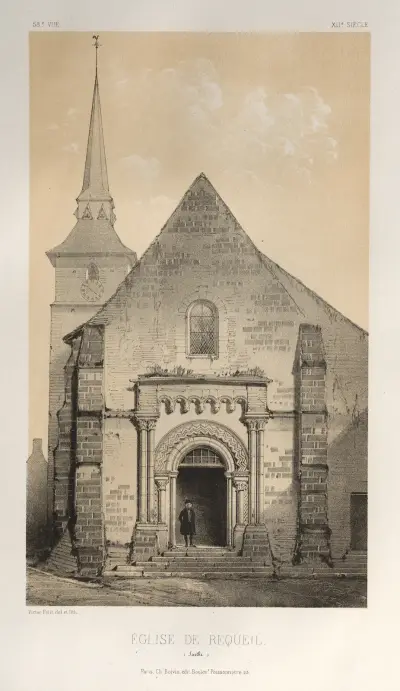Église De Requeil (Sarthe) av Victor Petit