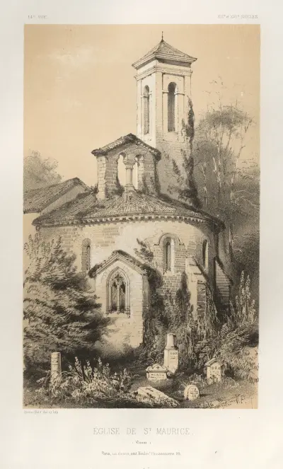 Kirche Saint-Maurice (Vienne) von Victor Petit