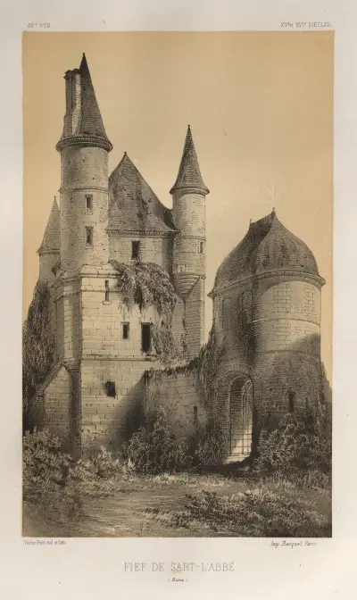 Lehensgut Sart-l’Abbé (Aisne) von Victor Petit