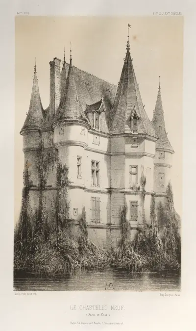 Le Chastenet-Neuf, Saône-et-Loire von Victor Petit